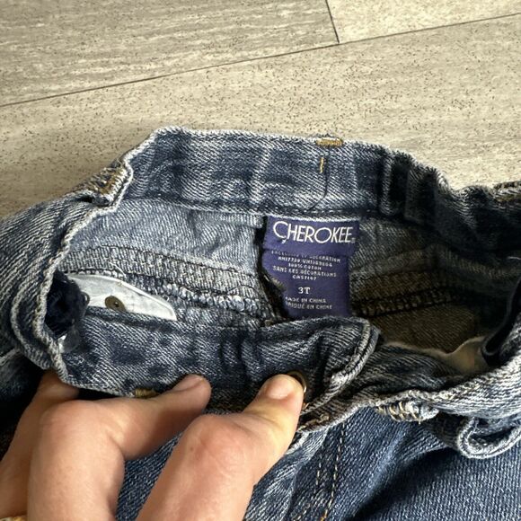 Cherokee Jeans Adjustable Waist Boys Size 3T - Picture 3 of 4